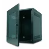Armário de rack de parede APC NetShelter 13U porta de vidro dupla dobradiça profundidade de servidor