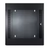 Armário de rack de parede APC NetShelter 13U porta de vidro dupla dobradiça profundidade de servidor