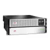 APC Smart-UPS On-Line, 2200 VA, iões de lítio, montagem em rack 4U, 230 V, 6x saídas C13 + 2x C19 IEC, placa de rede, autonomia estendida, kit de calhas incluído