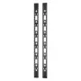 Calha de rack APC ER7RCC48 — 0U, preto, 129 mm de largura, 2135 mm de altura, profundidade máx. de montagem 1 cm (2 unid.)
