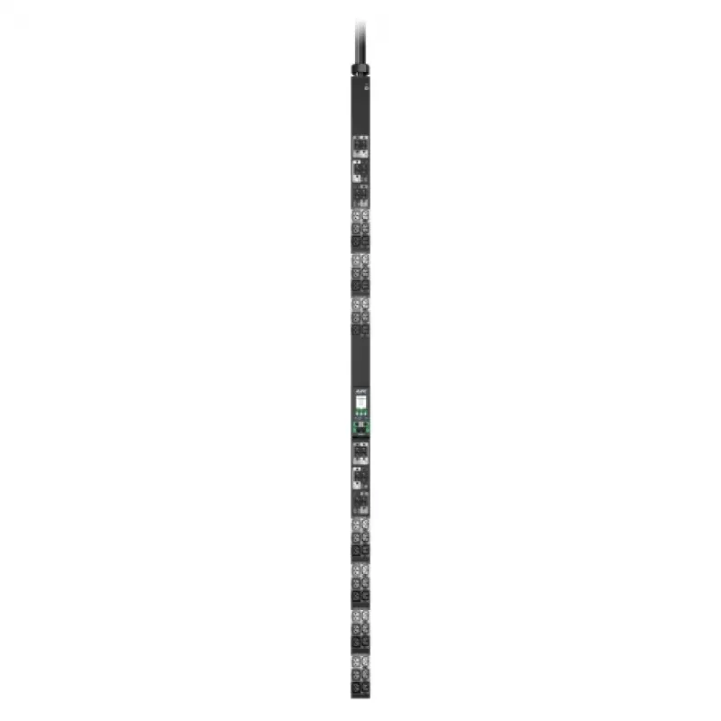 Rack-PDU APC NetShelter Advanced Switched trifásico 43,5 kW (400 V 63 A) ou 34,6 kW (415 V 60 A), 42 saídas, entrada IEC 60309