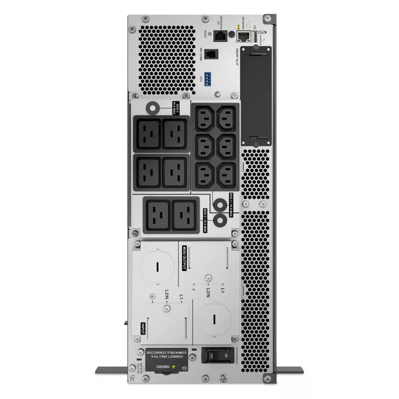 Fonte de alimentação ininterrupta APC SRTL8KRM4UI dupla conversão Online 8 kVA 8000 W 12 tomadas AC Rack/Tower 4U