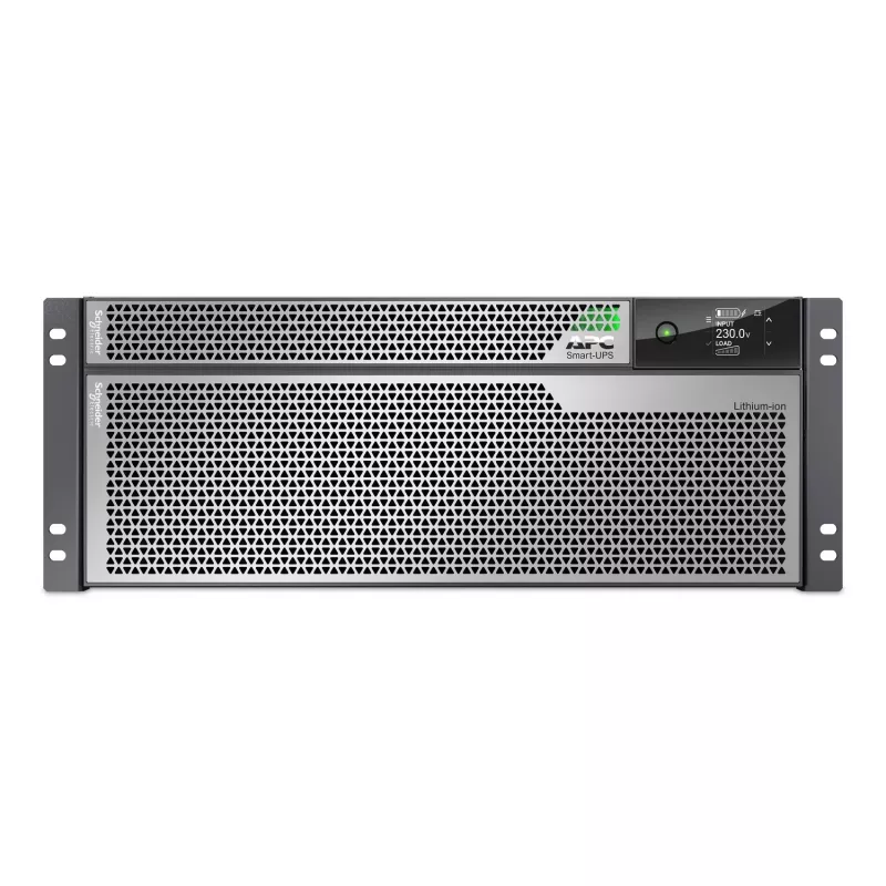 Fonte de alimentação ininterrupta APC SRTL8KRM4UI dupla conversão Online 8 kVA 8000 W 12 tomadas AC Rack/Tower 4U