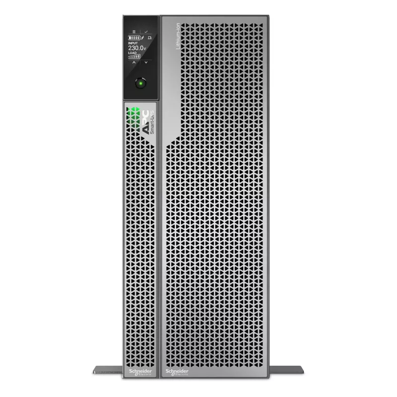 Fonte de alimentação ininterrupta APC SRTL8KRM4UI dupla conversão Online 8 kVA 8000 W 12 tomadas AC Rack/Tower 4U