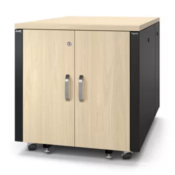 APC NetShelter insonorizado, 12U, caixa de rack de servidor, bordo
