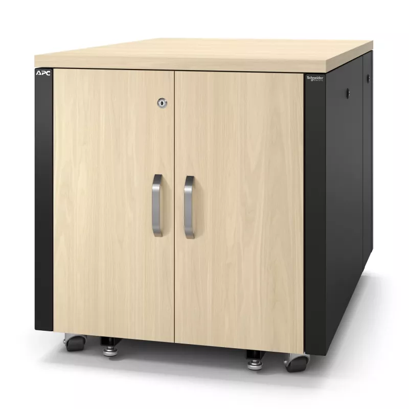 APC NetShelter insonorizado, 12U, caixa de rack de servidor, bordo