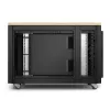 APC NetShelter insonorizado, 12U, caixa de rack de servidor, bordo