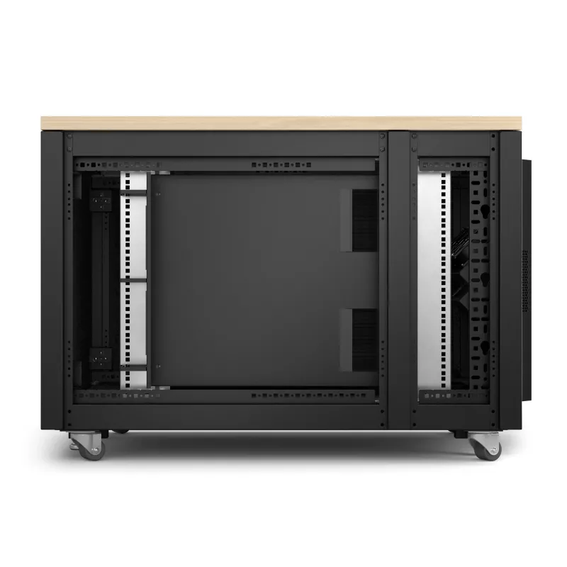 APC NetShelter insonorizado, 12U, caixa de rack de servidor, bordo