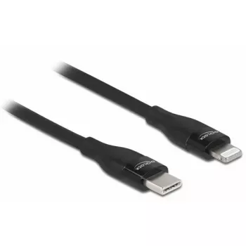 Cabo de dados e carregamento DeLOCK USB Type-C para Lightning 0,5 m