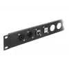 Módulo de conector fêmea DeLOCK 86785 preto