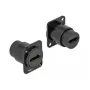 Módulo de conector fêmea DeLOCK 86785 preto