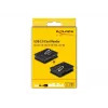 Leitor de cartões DeLOCK 91007 USB 2.0 preto CF MMC MS MicroSD xD