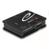 Leitor de cartões DeLOCK 91007 USB 2.0 preto CF MMC MS MicroSD xD
