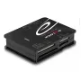 Leitor de cartões DeLOCK 91007 USB 2.0 preto CF MMC MS MicroSD xD