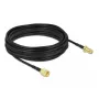 Cabo de antena DeLOCK ficha RP-SMA para conector fêmea RP-SMA LMR/CFD100 10 m
