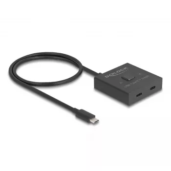 Hub USB DeLOCK 18911 Type-C 10000 Mbit/s preto