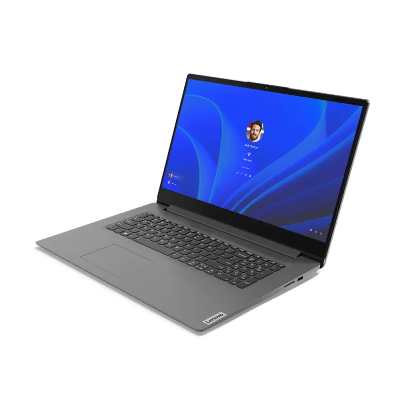 Lenovo V17 G4 IRU Intel® Core™ i3 i3-1315U Portátil 43,9 cm (17,3 polegadas) Full HD 8 GB DDR4-SDRAM 512 GB SSD Wi-Fi 6 (802.11ax) Windows 11 Home alemão cinzento