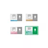 Leitz IQ Office destruidora de documentos P4, corte cruzado, 22,3 cm, 4 x 40 mm, 23 l, 225 folhas, 55 dB