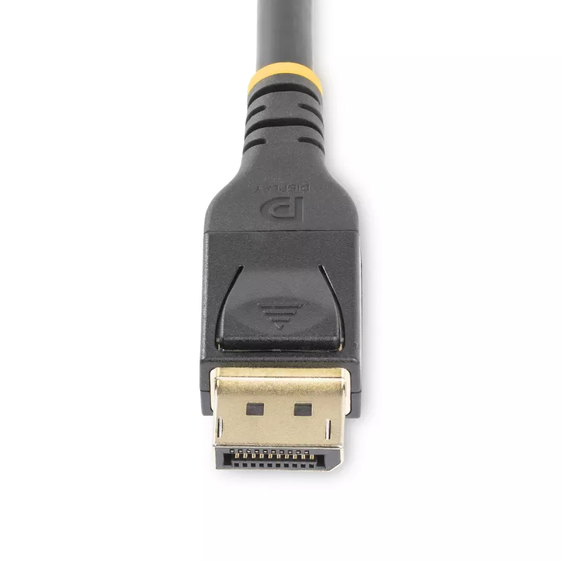 StarTech.com 15.2m (50ft) Cabo DisplayPort 1.4 ativo, cabo DP8K DisplayPort com HBR3, HDR10, MST, DSC 1.2, HDCP 2.2, 8K 60Hz, 4K 120Hz - cabo DP 1.4 M/M