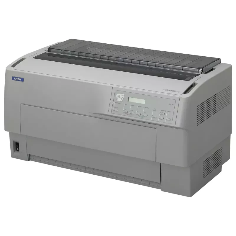 Impressora matricial Epson DFX-9000 — 9 agulhas, 240 x 144 DPI, A4, máx. 1550 cps, Paralelo/RS-232/USB 2.0