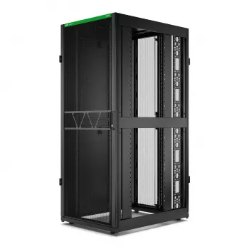 APC NetShelter SX Server Rack Gen 2, 42U, 1991H x 800W x 1070D mm, com painéis laterais, preto