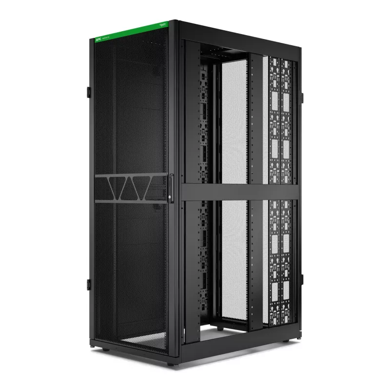 APC NetShelter SX Server Rack Gen 2, 42U, 1991H x 800W x 1200D mm, com painéis laterais, preto