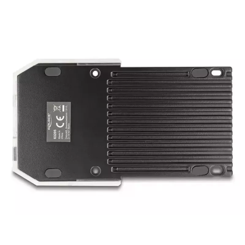 Docking station SuperSpeed USB DeLOCK 2,5 polegadas SATA HDD SSD preto