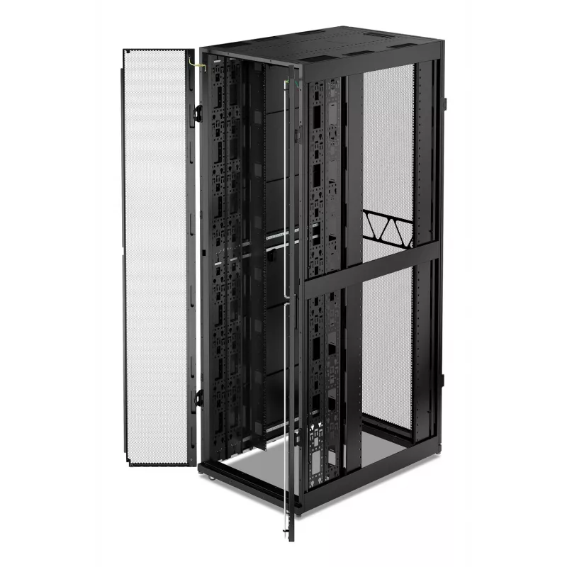 APC NetShelter SX, caixa Server Rack, Gen 2, 52U, 2436H x 800B x 1200T mm, com painéis laterais, preto
