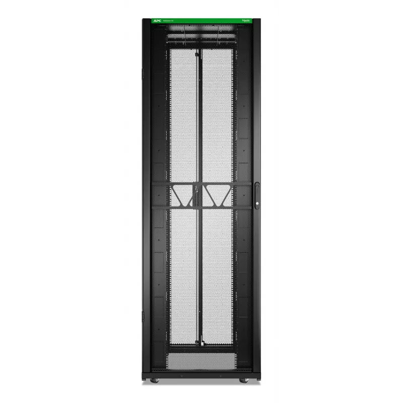 APC NetShelter SX, caixa Server Rack, Gen 2, 52U, 2436H x 800B x 1200T mm, com painéis laterais, preto