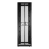 APC NetShelter SX, caixa Server Rack, Gen 2, 52U, 2436H x 800B x 1200T mm, com painéis laterais, preto