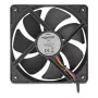 DELOCK 67303 Ventoinha para caixa de computador 120 mm, 24 V, rolamento de esferas, preto