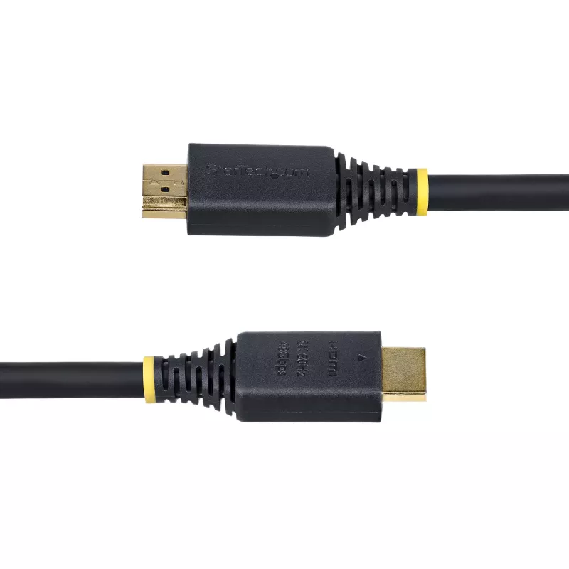 StarTech.com Cabo HDMI Ultra High Speed certificado de 5m (16ft), 8K 60Hz/4K 120Hz, cabo HDMI 2.1 com HDR10+ / eARC, 48Gbps, cabo HDMI 8K para monitor/TV/ecrã, revestimento TPE flexível