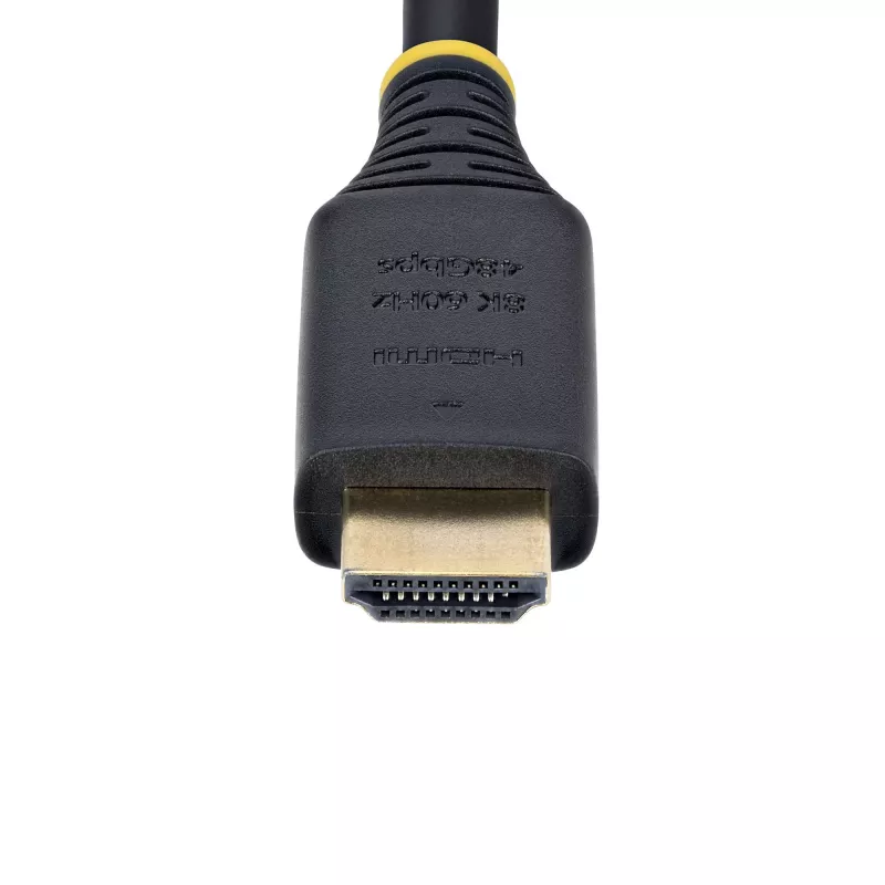StarTech.com Cabo HDMI Ultra High Speed certificado de 5m (16ft), 8K 60Hz/4K 120Hz, cabo HDMI 2.1 com HDR10+ / eARC, 48Gbps, cabo HDMI 8K para monitor/TV/ecrã, revestimento TPE flexível