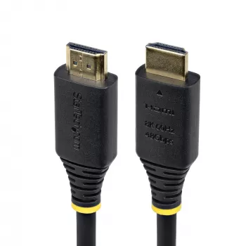 StarTech.com Cabo HDMI Ultra High Speed certificado de 2m (6ft), 8K 60Hz/4K 120Hz, cabo HDMI 2.1 com HDR10+ / eARC, 48Gbit/s, cabo HDMI 8K para monitor/TV/ecrã, revestimento TPE flexível