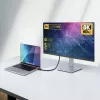 StarTech.com Cabo HDMI Ultra High Speed certificado de 2m (6ft), 8K 60Hz/4K 120Hz, cabo HDMI 2.1 com HDR10+ / eARC, 48Gbit/s, cabo HDMI 8K para monitor/TV/ecrã, revestimento TPE flexível