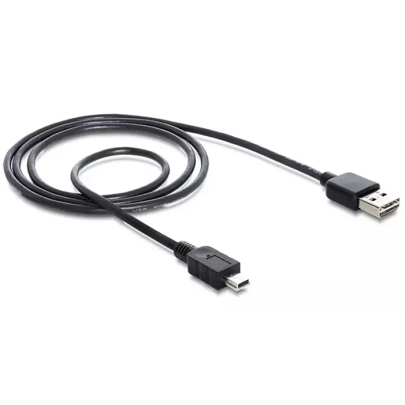Cabo USB DeLOCK 1m USB 2.0 A - Mini-USB macho/macho
