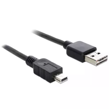 Cabo USB DeLOCK 1m USB 2.0 A - Mini-USB macho/macho