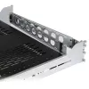StarTech.com Prateleira de servidor deslizante ventilada 2U para rack com braço de gestão de cabos - profundidade de instalação ajustável de 27,7 a 31,6 polegadas - 50 lb - prateleira de servidor 19