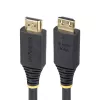 StarTech.com Cabo HDMI High Speed de 50cm (1.6ft) com fichas com aderência, 4K 60Hz/1440p 144Hz, HDR10/HDCP 2.2/ARC, 18Gbit/s, cabo HDMI UHD para TV/monitor/ecrã, revestimento TPE