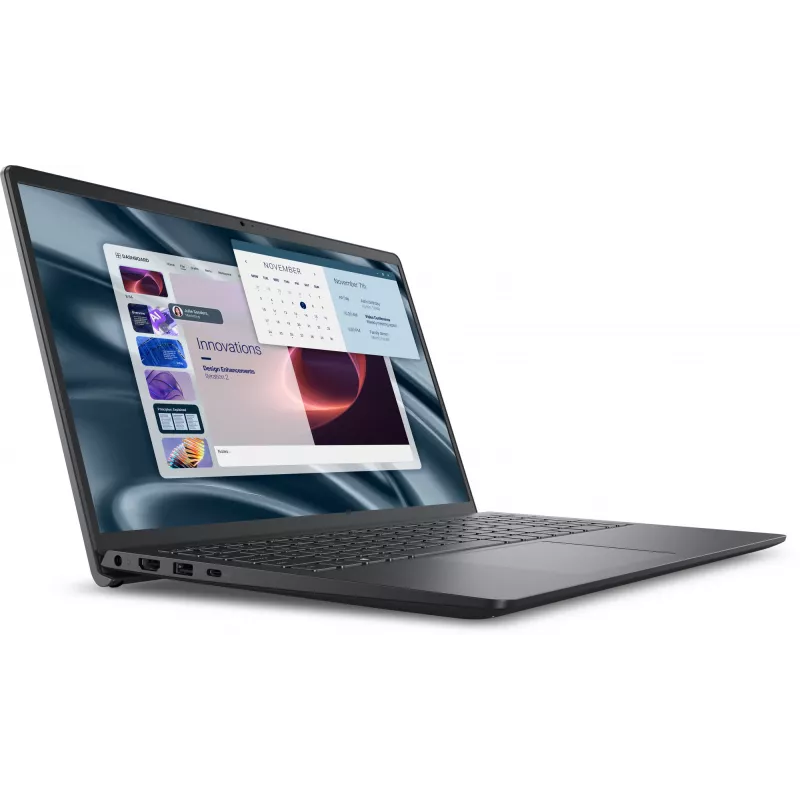 Portátil DELL Pro 15 Essential PV15255 AMD Ryzen™ 5 7520U 39,6 cm (15,6 inch) Full HD 8 GB LPDDR5-SDRAM 512 GB SSD Wi-Fi 5 (802.11ac) Windows 11 Pro alemão preto