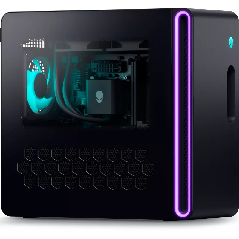 Alienware Aurora ACT1250 Intel Core Ultra 9 285K 32 GB DDR5-SDRAM 2 TB SSD NVIDIA GeForce RTX 5080 Windows 11 Home PC de secretária preto