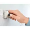 Suporte de papel higiénico Tesa 40301-00000-00 montagem na parede aço inoxidável 138×50×105 mm