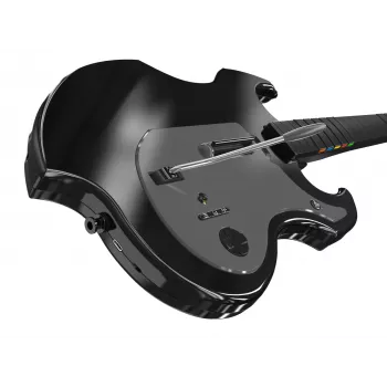 Guitarra PDP Riffmaster preta cinzenta sem fios PC PS4 PS5 bateria 36h
