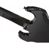 Guitarra PDP Riffmaster preta, cinzenta analógica / digital PC, Xbox One, Xbox Series S, Xbox Series X