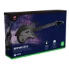 Guitarra PDP Riffmaster preta, cinzenta analógica / digital PC, Xbox One, Xbox Series S, Xbox Series X