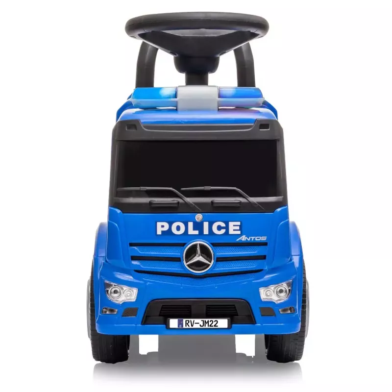 Carro de passeio Jamara Mercedes-Benz Antos Polícia 4 rodas efeitos de luz