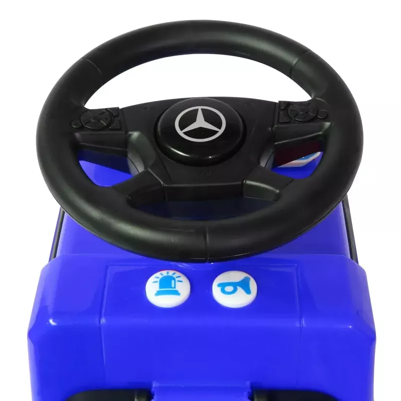 Carro de passeio Jamara Mercedes-Benz Antos Polícia 4 rodas efeitos de luz