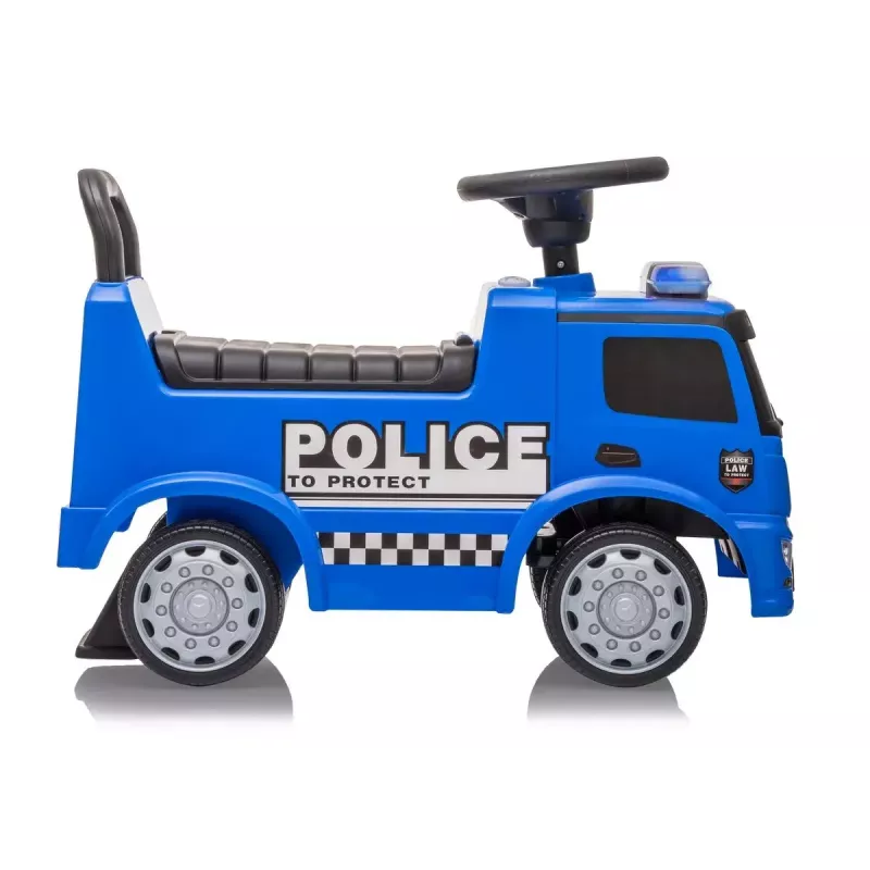 Carro de passeio Jamara Mercedes-Benz Antos Polícia 4 rodas efeitos de luz