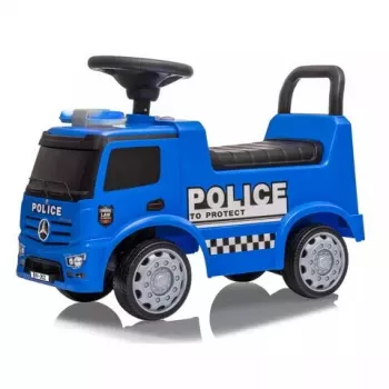 Carro de passeio Jamara Mercedes-Benz Antos Polícia 4 rodas efeitos de luz