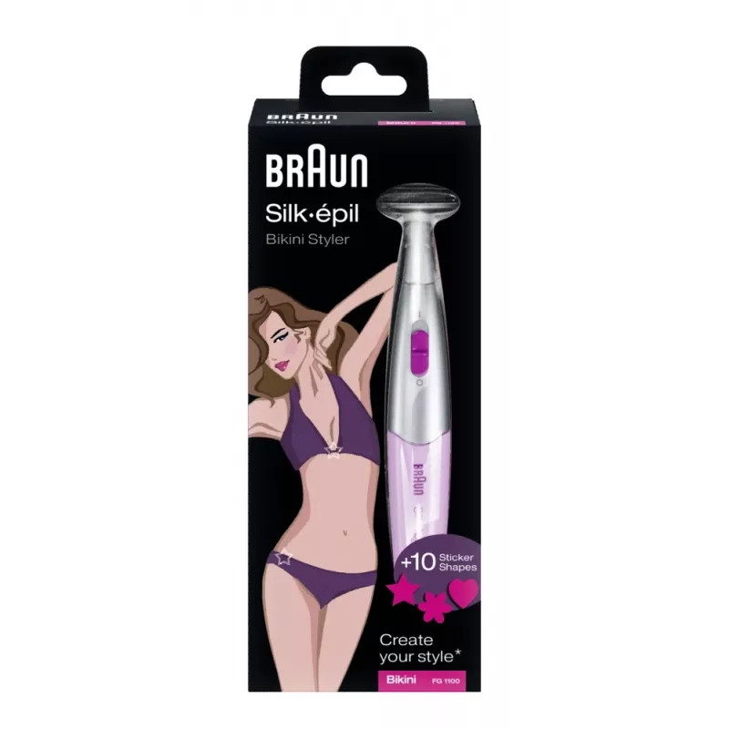 Braun Silk-épil Bikini Styler FG 1100 2 acessórios branco